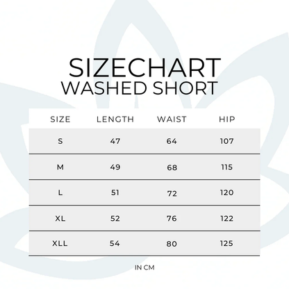 SLATE - WASHED SHORTS