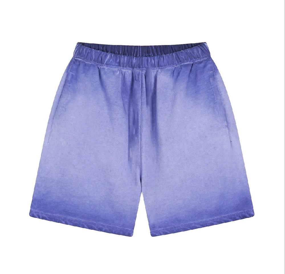 INDIGO - WASHED SHORTS